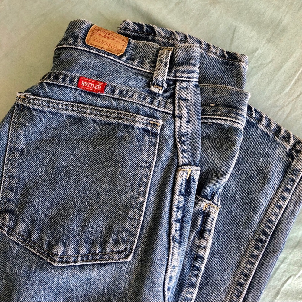 Vintage Rustler High Waisted Mom Jeans